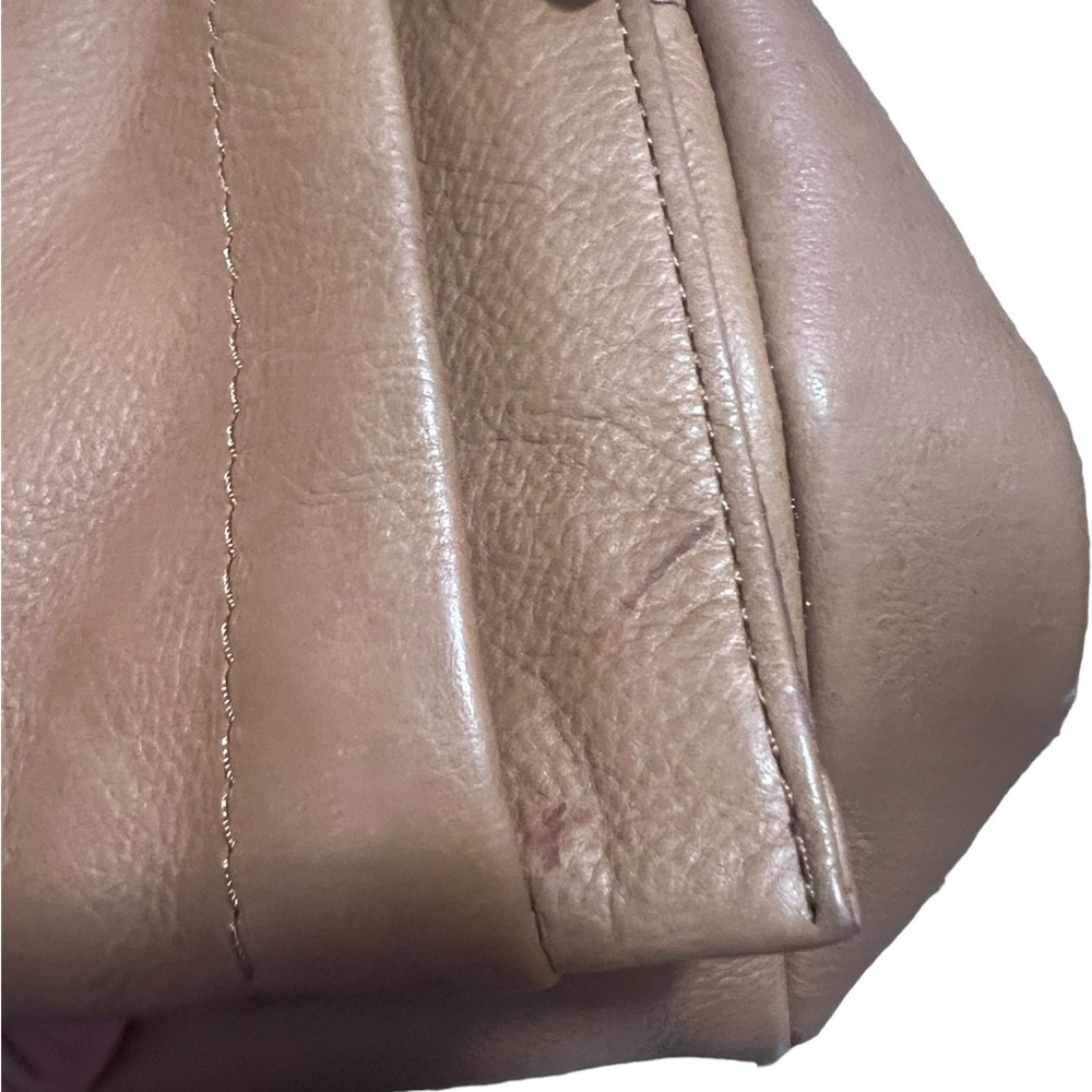 Vintage Rolfs Genuine Leather Brown Shoulder Bag Handbag - Picture 5 of 9